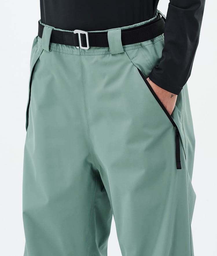 Dope Big W 2024 Snowboardbyxa Dam Faded Green, Bild 5 av 5