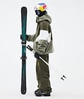 Dope JT Spartan Skidjacka Herr Olive Green/Whitish/Greenish, Bild 3 av 8