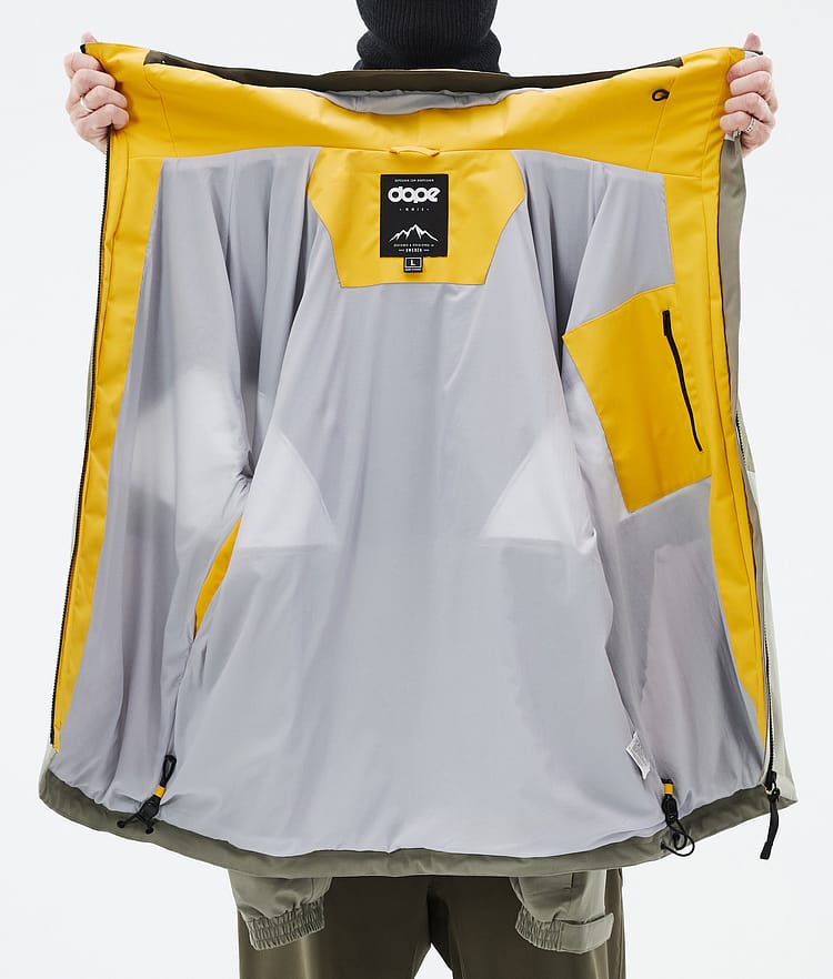 Dope JT Spartan Skidjacka Herr Olive Green/Whitish/Greenish, Bild 8 av 8