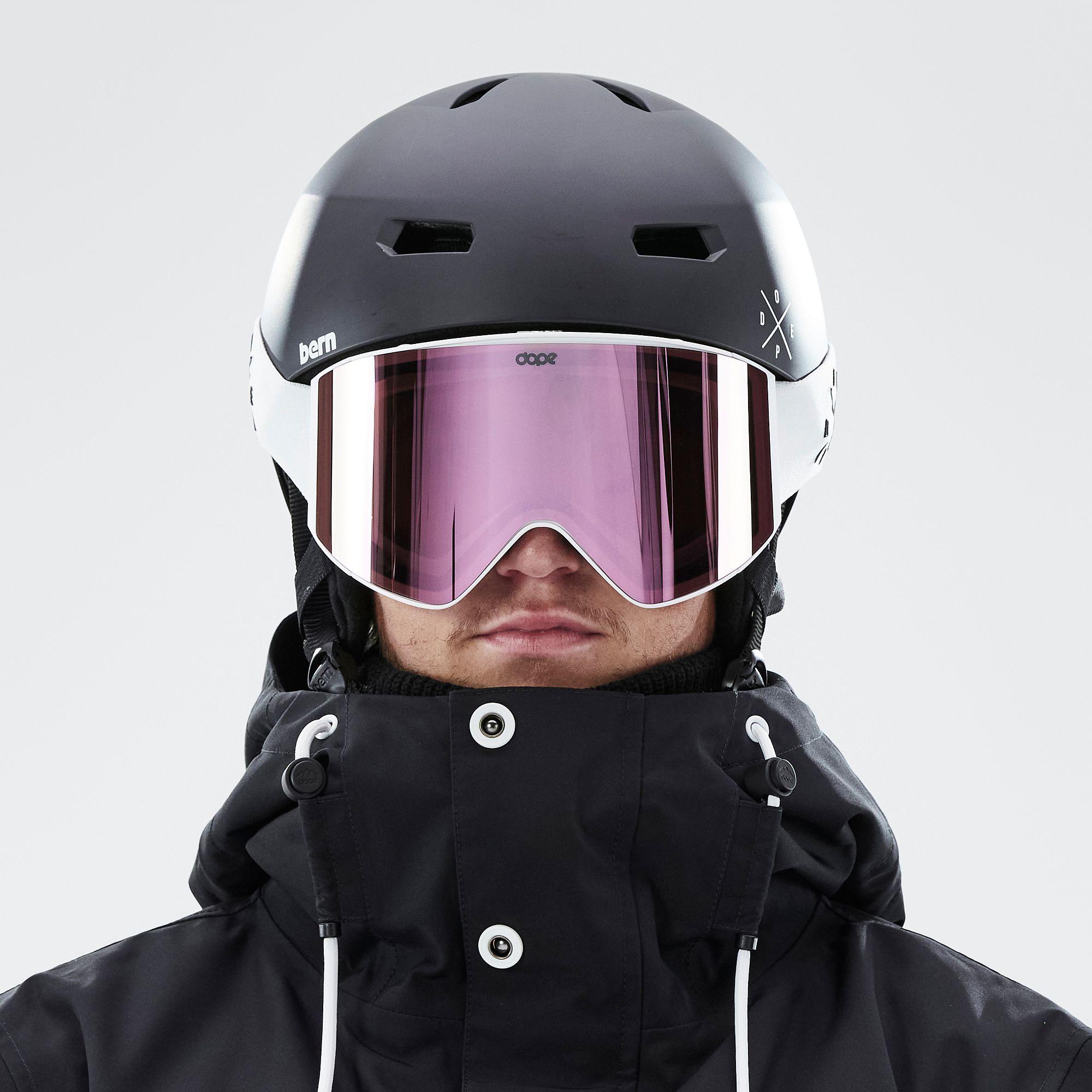 Dope Sight Skidglasögon White/Champagne Mirror - Vit | Ridestore.se