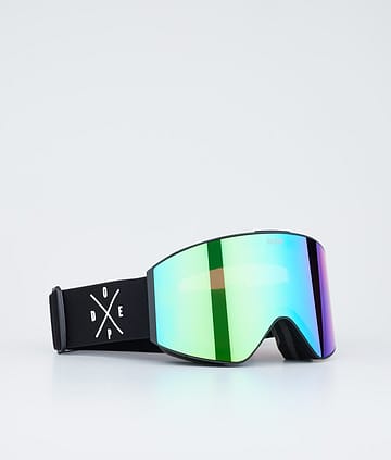 Dope Sight Skidglasögon Black/Green Mirror