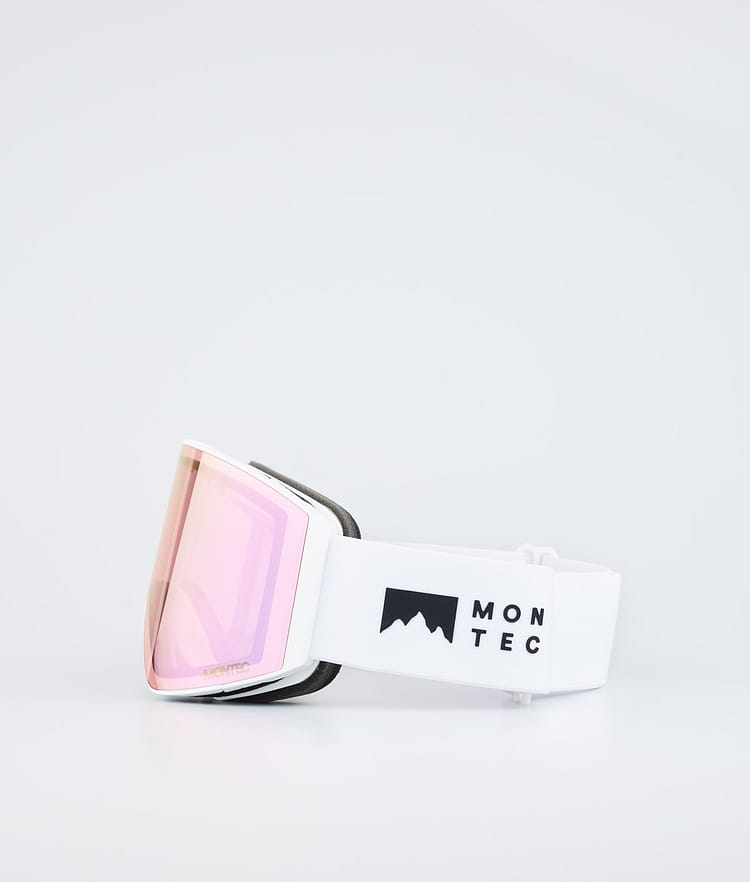 Montec Scope Skidglasögon White W/Pink Sapphire Mirror, Bild 5 av 6