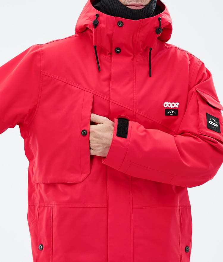 Dope Adept Snowboardjacka Herr Red, Bild 8 av 9