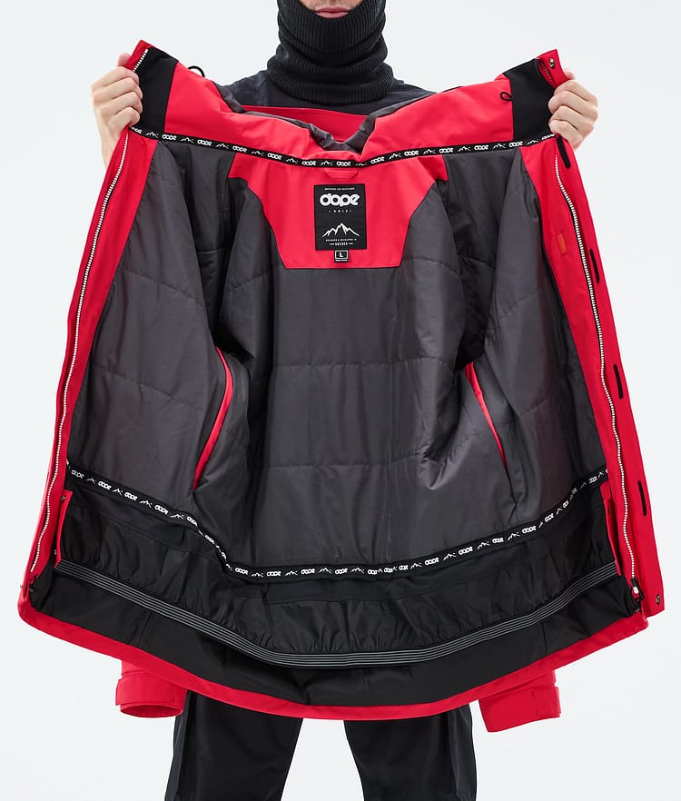 Dope Adept Snowboardjacka Herr Red, Bild 9 av 9