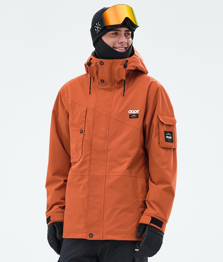 Dope Adept Snowboardjacka Herr Burned Orange, Bild 1 av 9