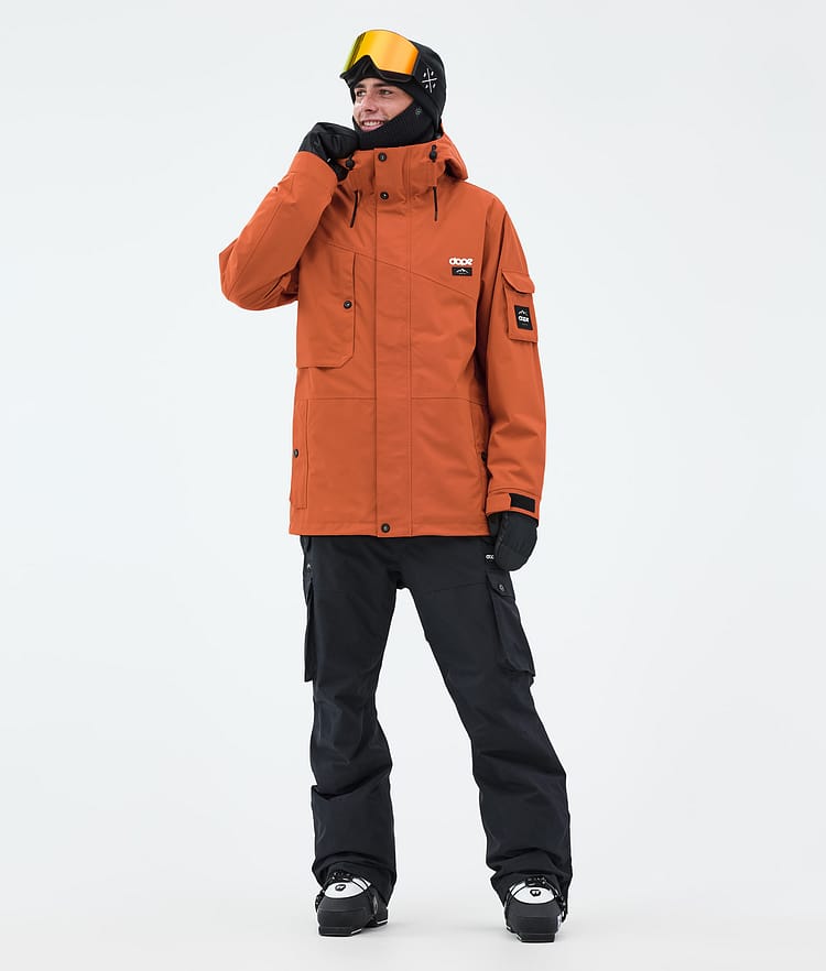 Dope Adept Skidjacka Herr Burned Orange, Bild 2 av 9