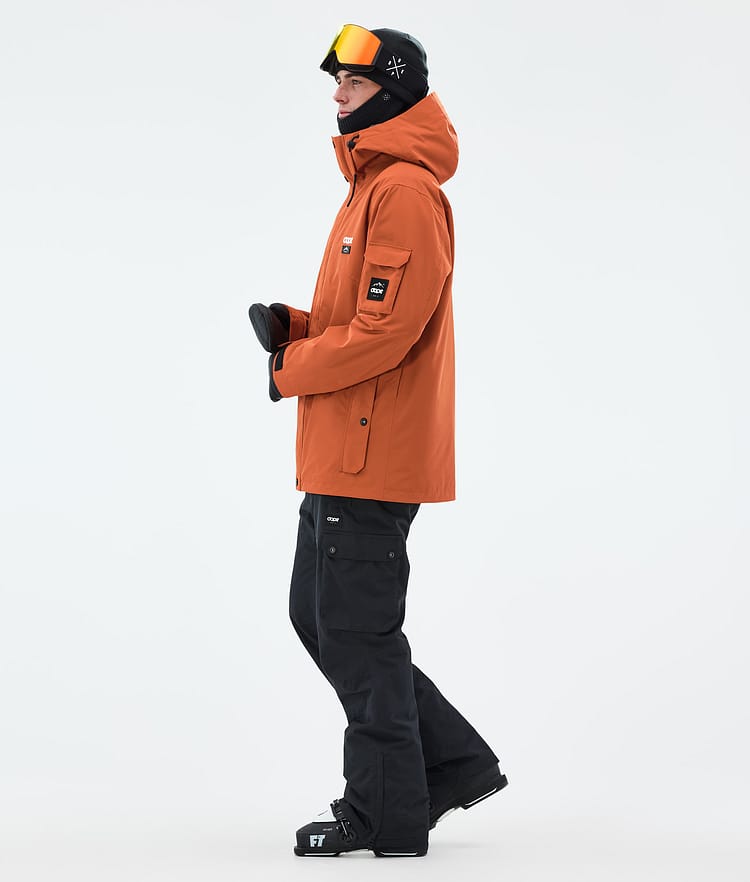 Dope Adept Skidjacka Herr Burned Orange, Bild 3 av 9