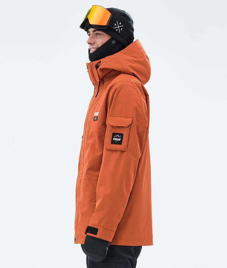 Dope Adept Skidjacka Herr Burned Orange, Bild 5 av 9
