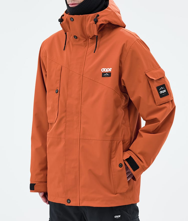 Dope Adept Skidjacka Herr Burned Orange, Bild 7 av 9
