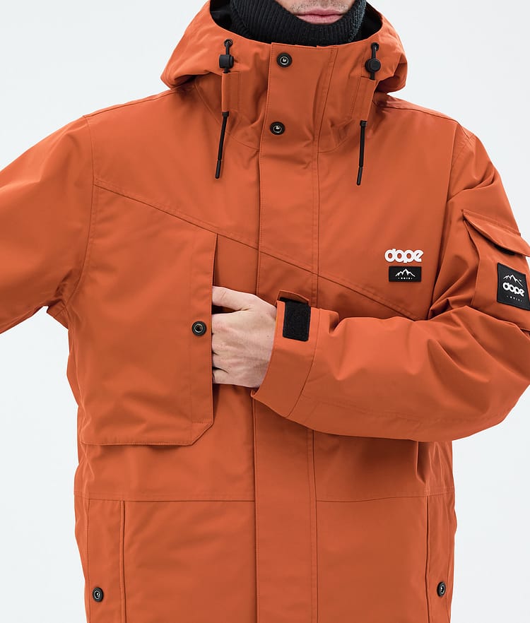 Dope Adept Skidjacka Herr Burned Orange, Bild 8 av 9
