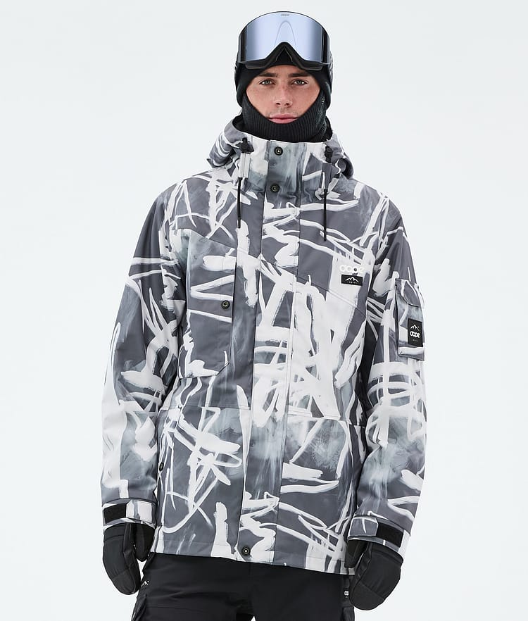 Dope Adept Skidjacka Herr Scribble Black, Bild 1 av 9