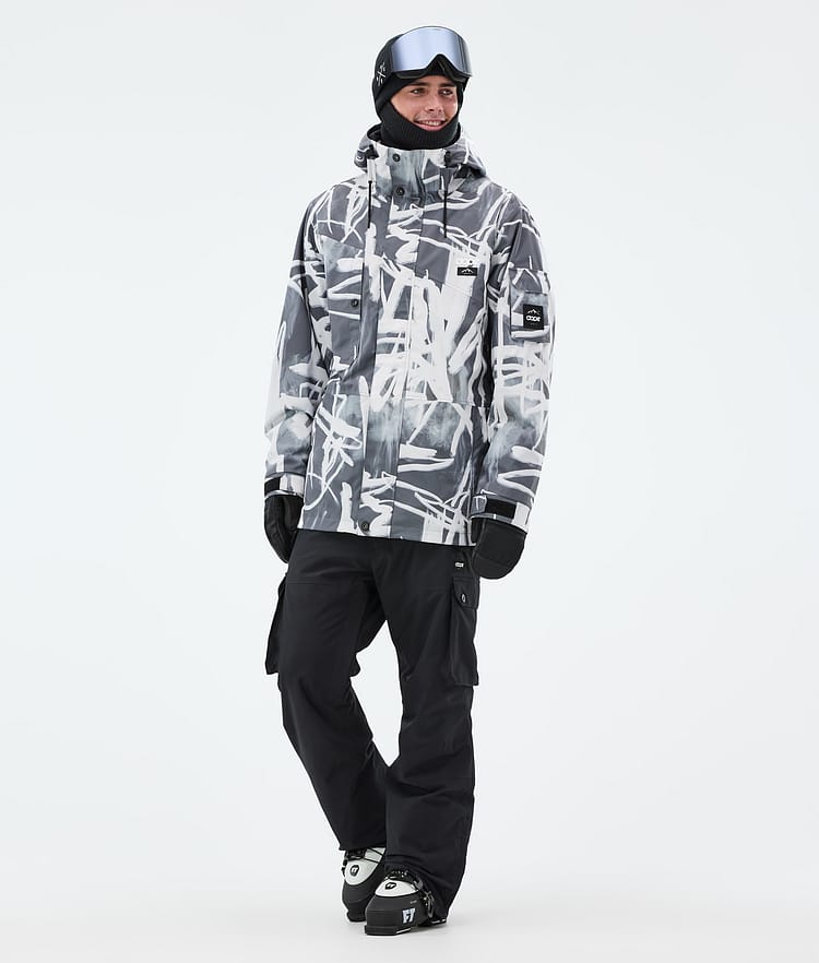 Dope Adept Skidjacka Herr Scribble Black, Bild 2 av 9