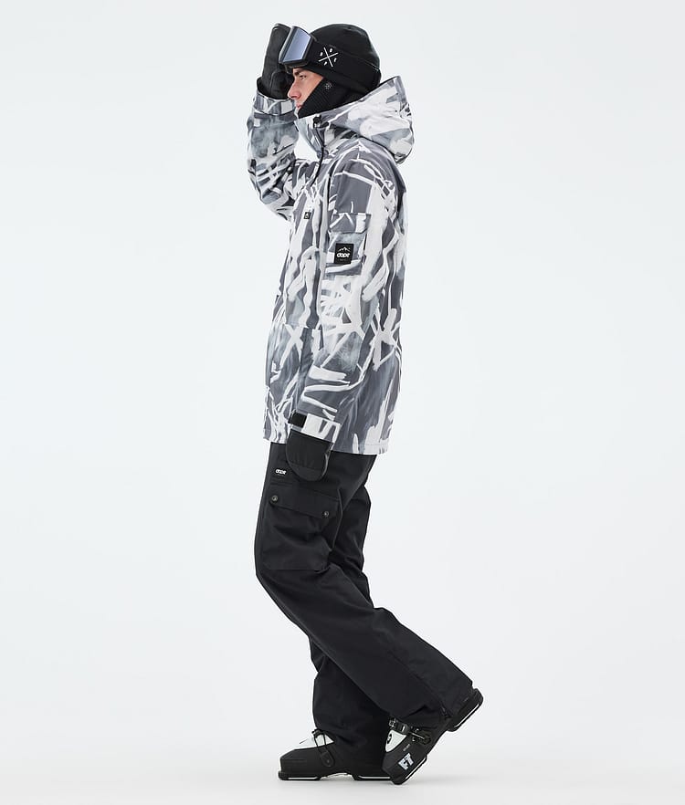 Dope Adept Skidjacka Herr Scribble Black, Bild 3 av 9