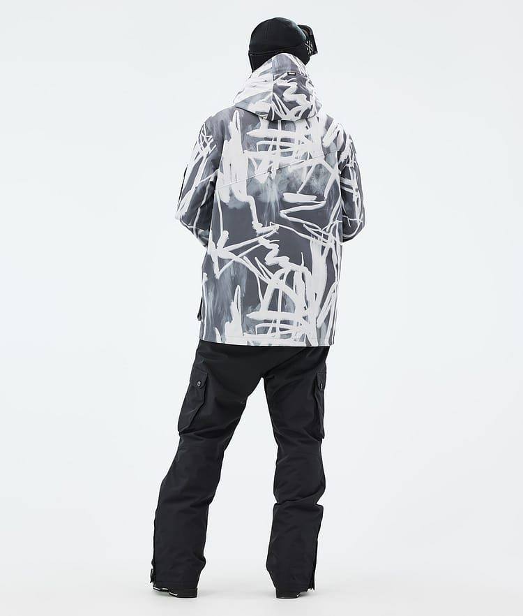 Dope Adept Skidjacka Herr Scribble Black, Bild 4 av 9