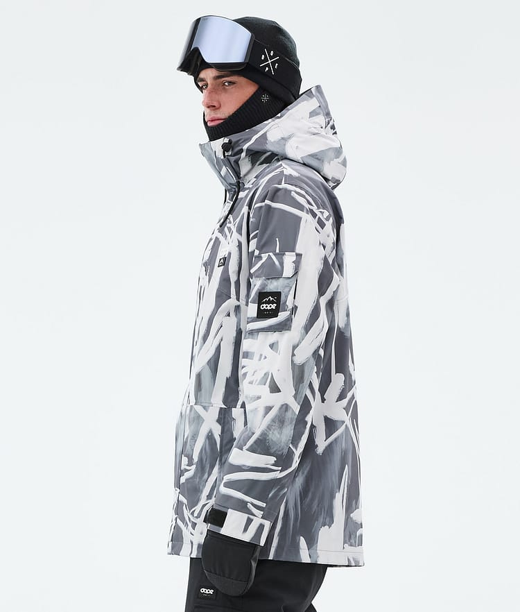 Dope Adept Skidjacka Herr Scribble Black, Bild 5 av 9