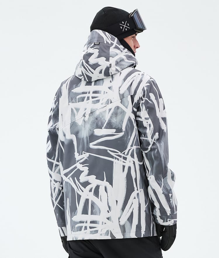 Dope Adept Skidjacka Herr Scribble Black, Bild 6 av 9