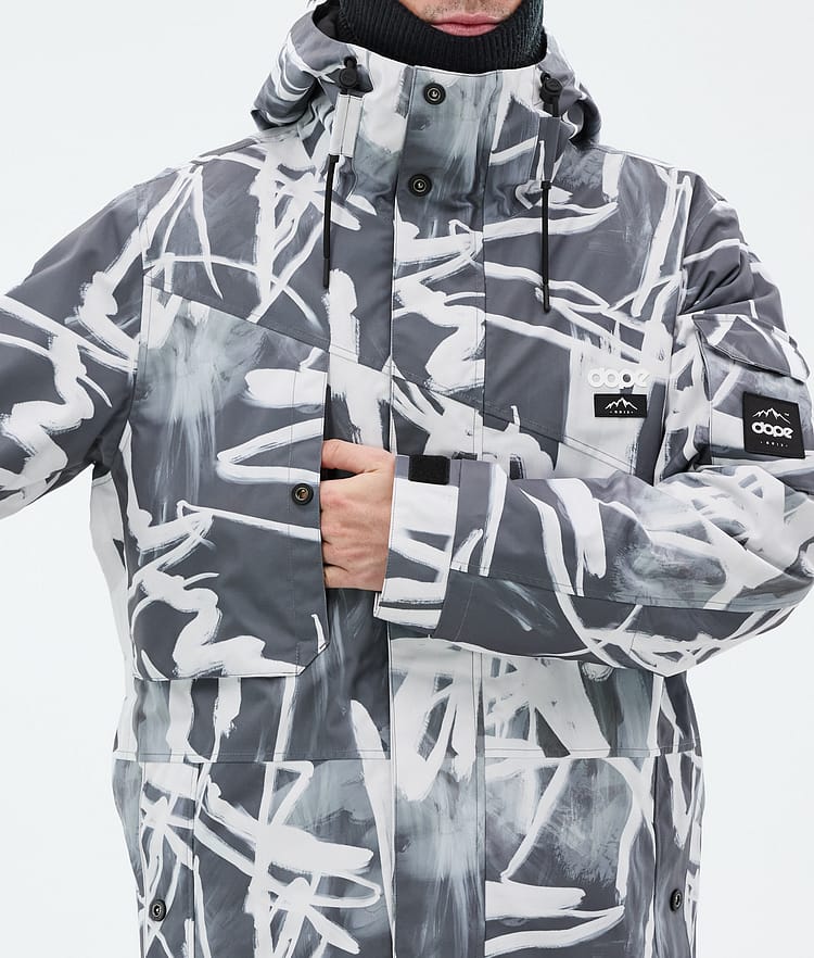 Dope Adept Skidjacka Herr Scribble Black, Bild 8 av 9