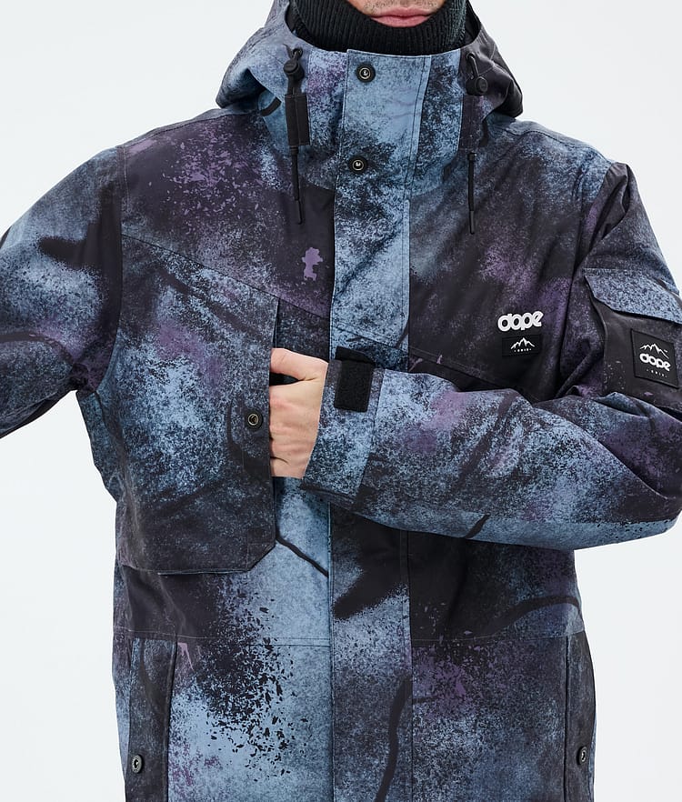 Dope Adept Snowboardjacka Herr Jungle Purple, Bild 8 av 9