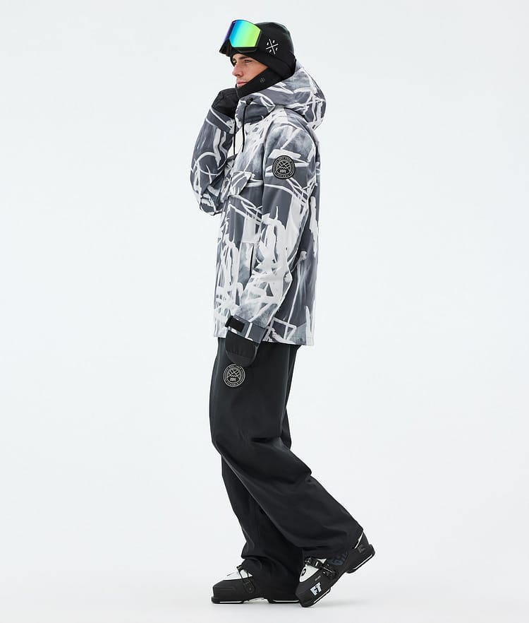 Dope Blizzard Skidjacka Herr Scribble Black, Bild 3 av 8
