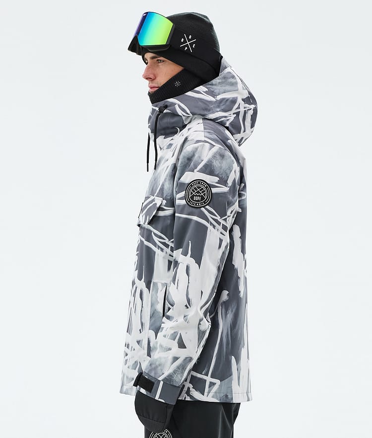 Dope Blizzard Skidjacka Herr Scribble Black, Bild 5 av 8