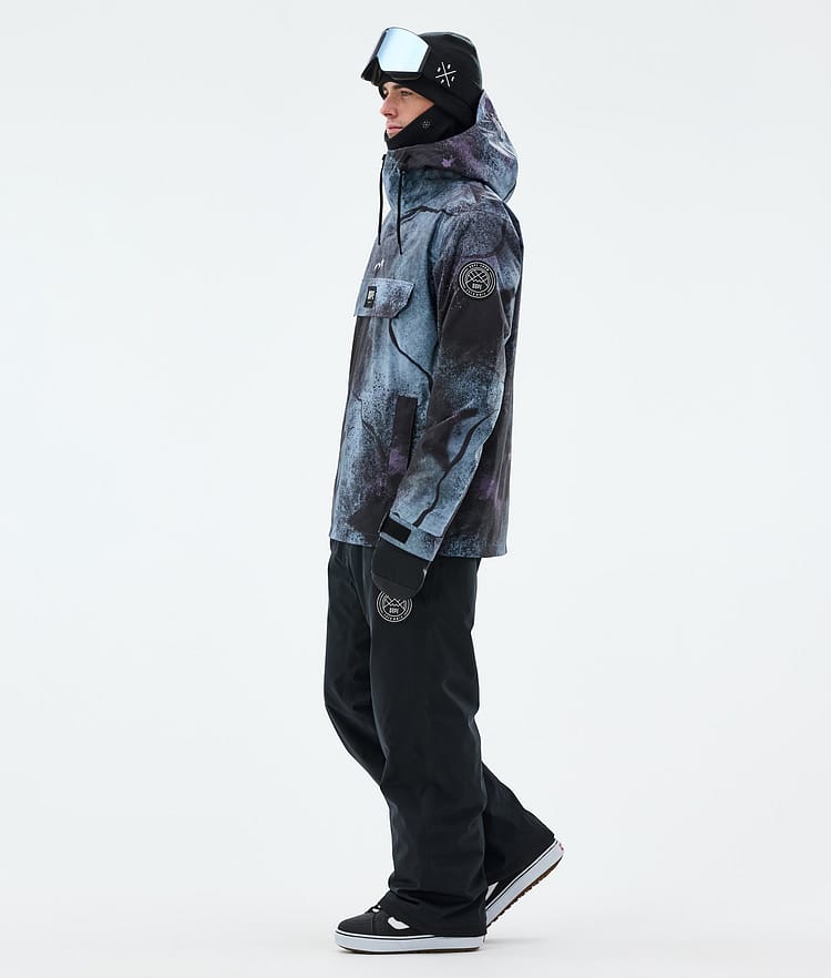 Dope Blizzard Snowboardjacka Herr Jungle Purple, Bild 3 av 8