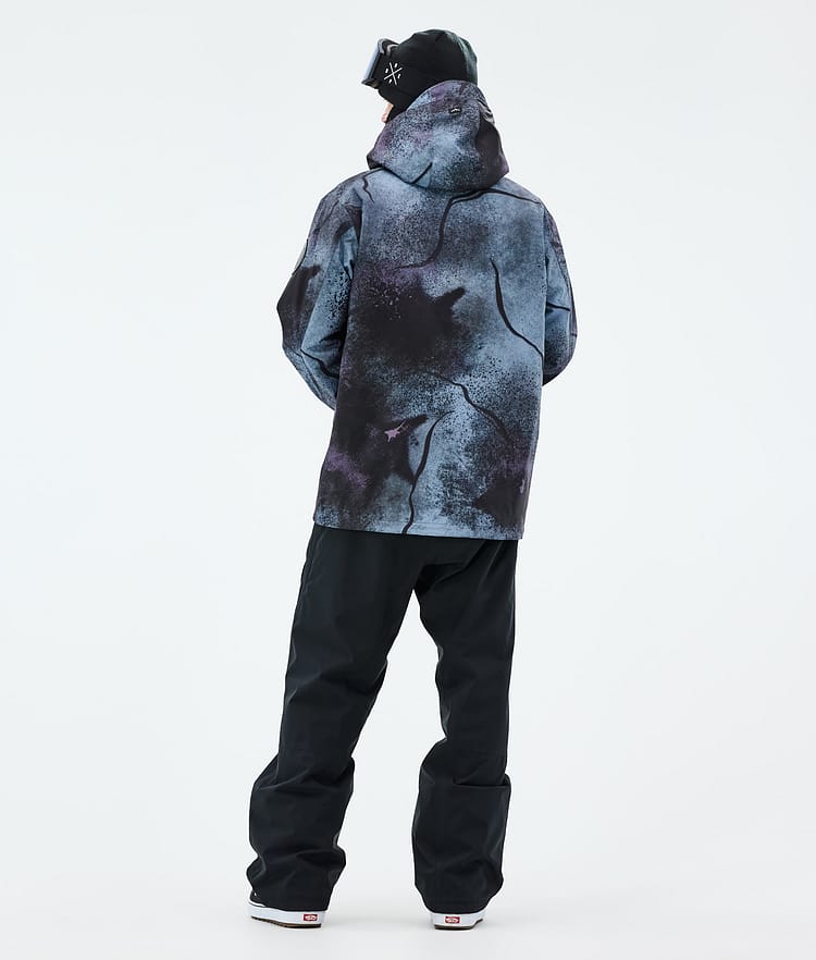 Dope Blizzard Snowboardjacka Herr Jungle Purple, Bild 4 av 8