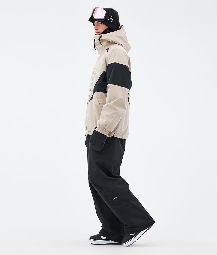 Dope Spartan Snowboardjacka Herr Spike Sand/Black, Bild 3 av 8