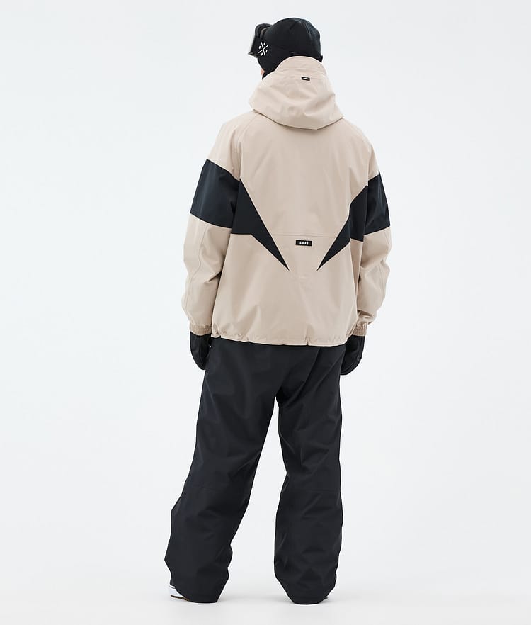 Dope Spartan Snowboardjacka Herr Spike Sand/Black, Bild 4 av 8