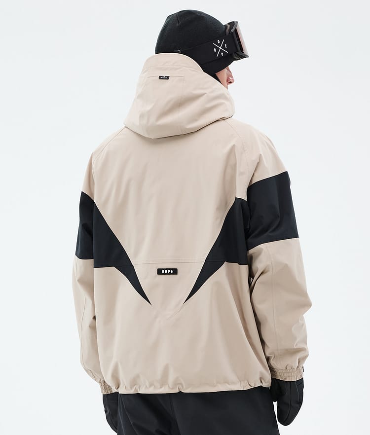 Dope Spartan Snowboardjacka Herr Spike Sand/Black, Bild 6 av 8