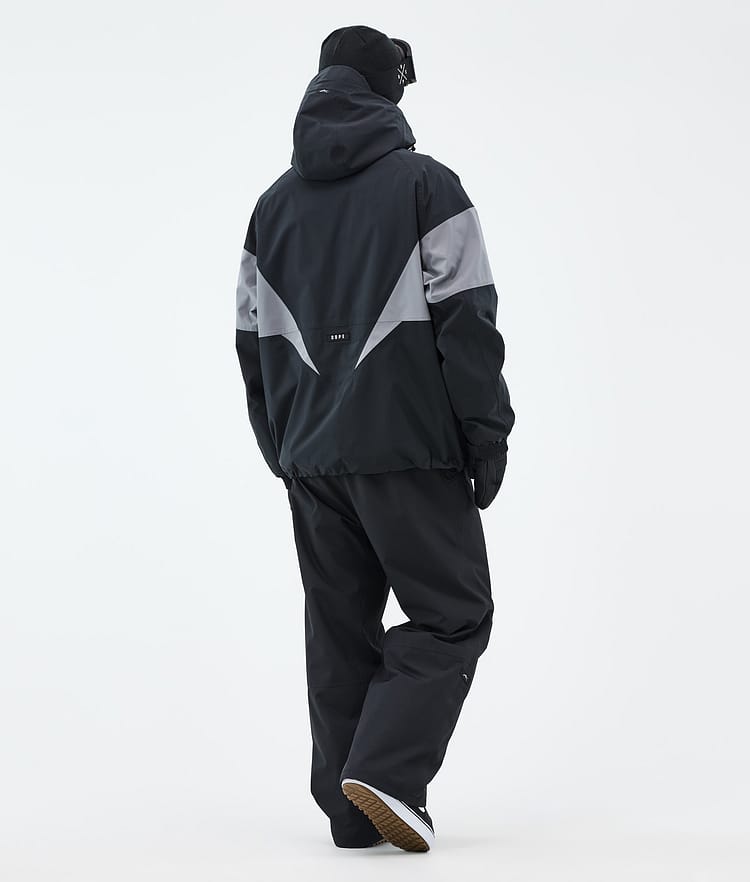 Dope Spartan Snowboardjacka Herr Spike Black/Light Pearl, Bild 4 av 8