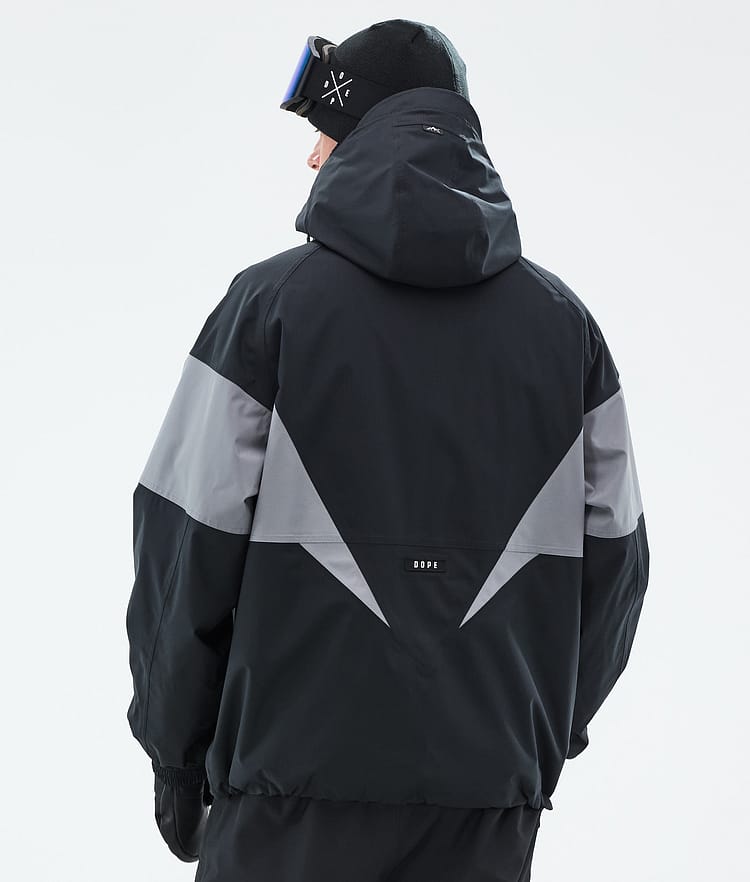 Dope Spartan Snowboardjacka Herr Spike Black/Light Pearl, Bild 6 av 8