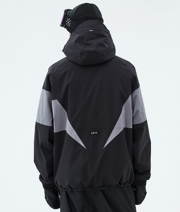 Dope Spartan Snowboardjacka Herr Spike Black/Light Pearl, Image 6 of 8