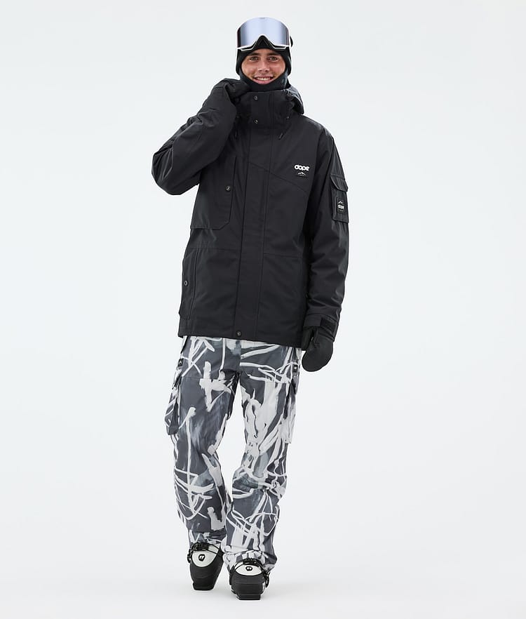 Dope Iconic Skidbyxa Herr Scribble Black, Bild 2 av 7