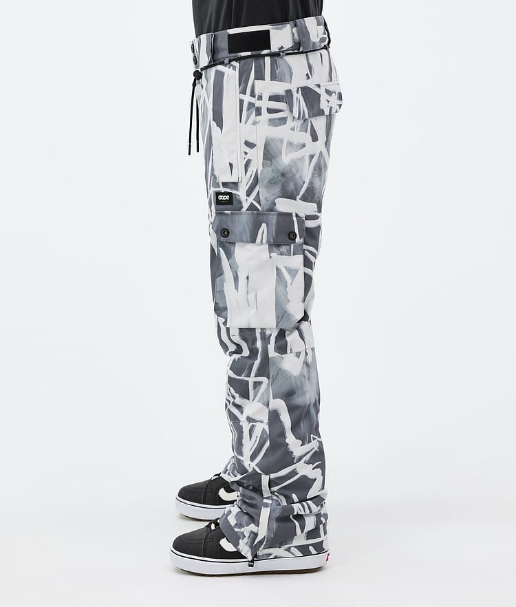Dope Iconic Snowboardbyxa Herr Scribble Black, Bild 3 av 7