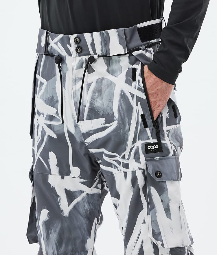 Dope Iconic Snowboardbyxa Herr Scribble Black, Bild 5 av 7
