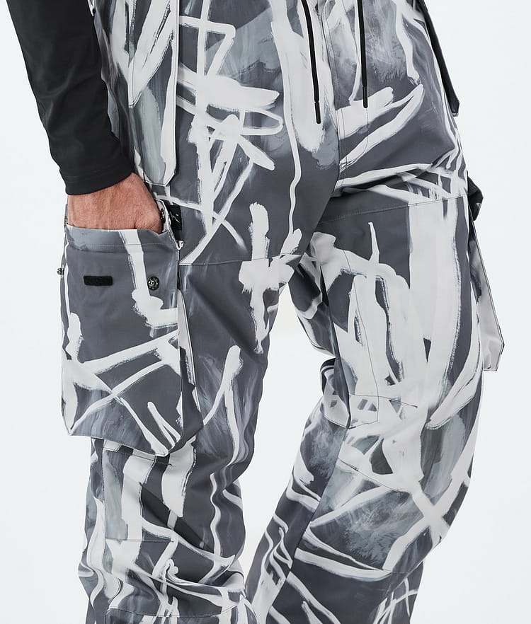 Dope Iconic Snowboardbyxa Herr Scribble Black, Bild 6 av 7