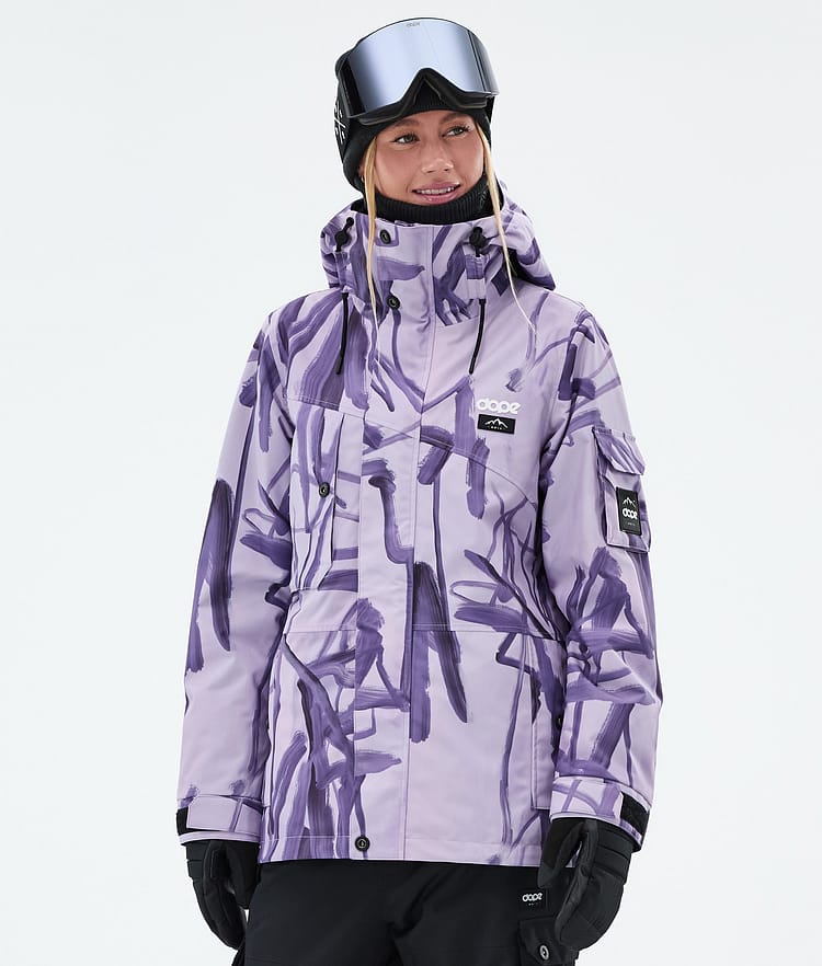 Dope Adept W Skidjacka Dam Scribble Purple, Bild 1 av 9