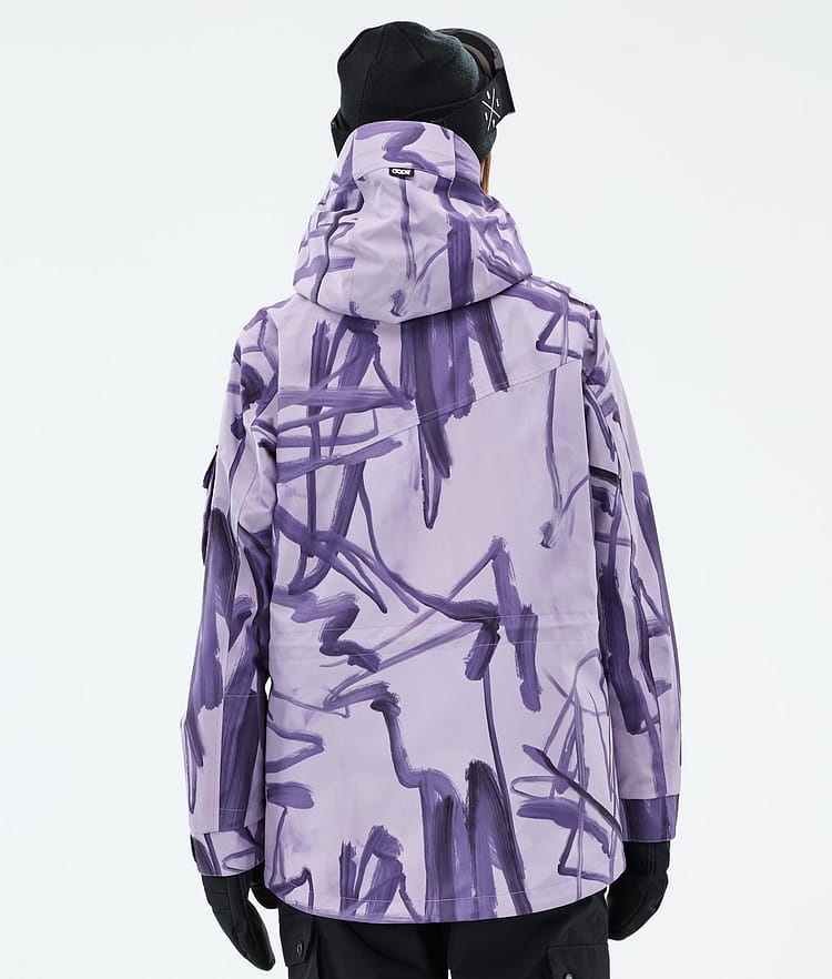 Dope Adept W Skidjacka Dam Scribble Purple, Bild 6 av 9