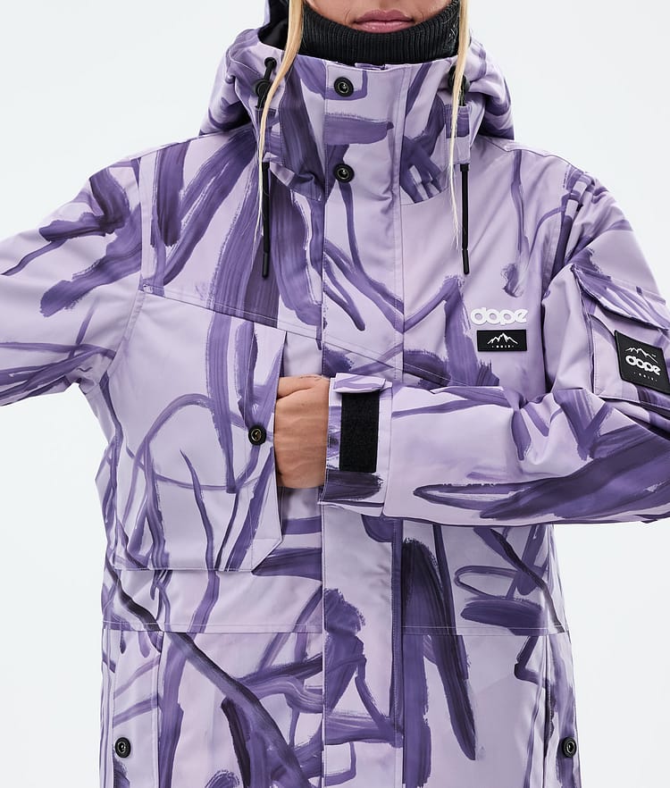 Dope Adept W Skidjacka Dam Scribble Purple, Bild 8 av 9