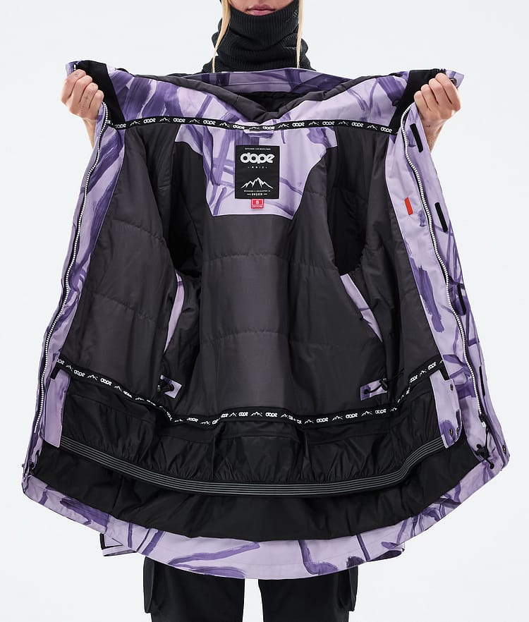 Dope Adept W Skidjacka Dam Scribble Purple, Bild 9 av 9