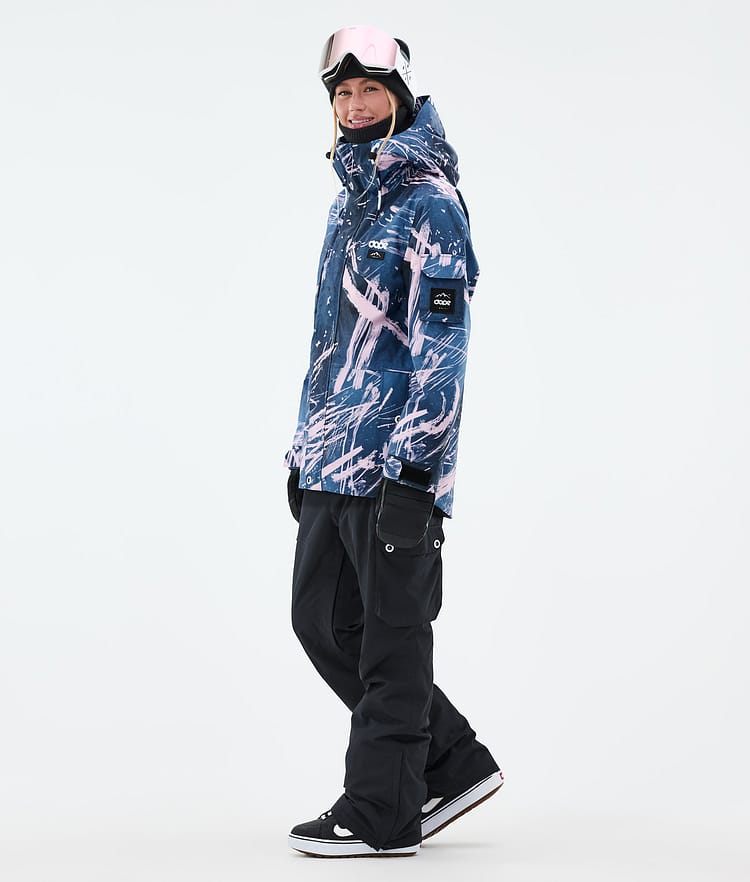 Dope Adept W Snowboardjacka Dam Carvings Pink, Bild 3 av 9