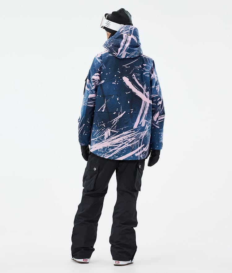 Dope Adept W Snowboardjacka Dam Carvings Pink, Bild 4 av 9