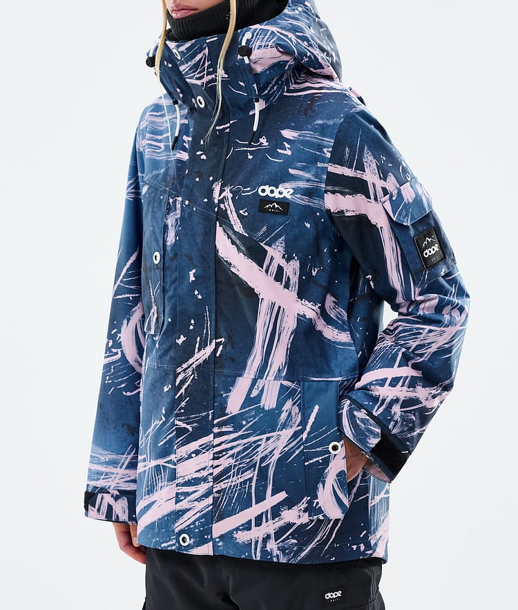 Dope Adept W Snowboardjacka Dam Carvings Pink, Bild 7 av 9