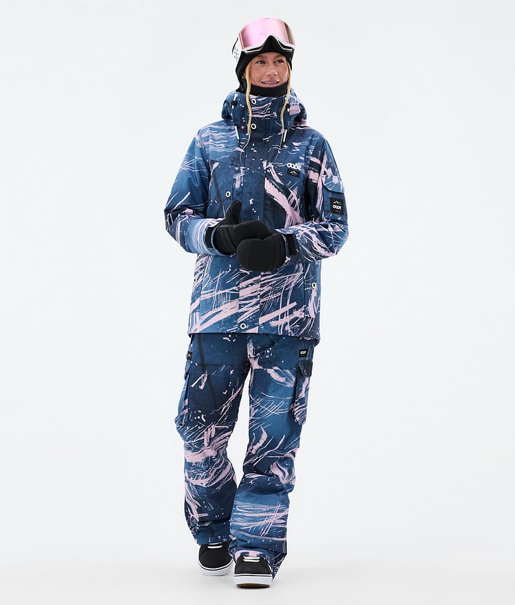 Dope Adept W Snowboardjacka Dam Carvings Pink, Bild 2 av 9