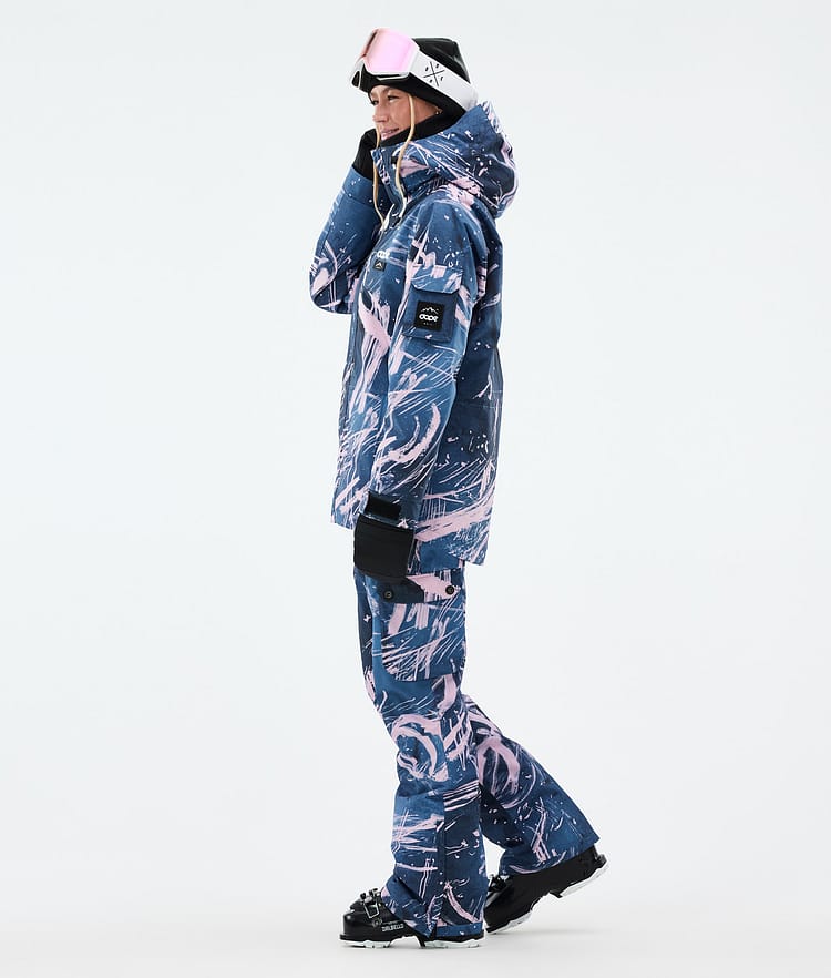 Dope Adept W Skidjacka Dam Carvings Pink, Bild 3 av 9