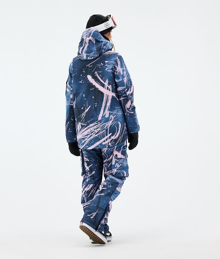 Dope Adept W Snowboardjacka Dam Carvings Pink, Bild 4 av 9