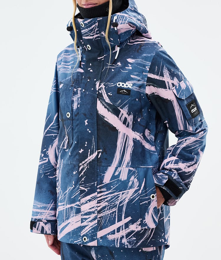 Dope Adept W Snowboardjacka Dam Carvings Pink, Bild 7 av 9