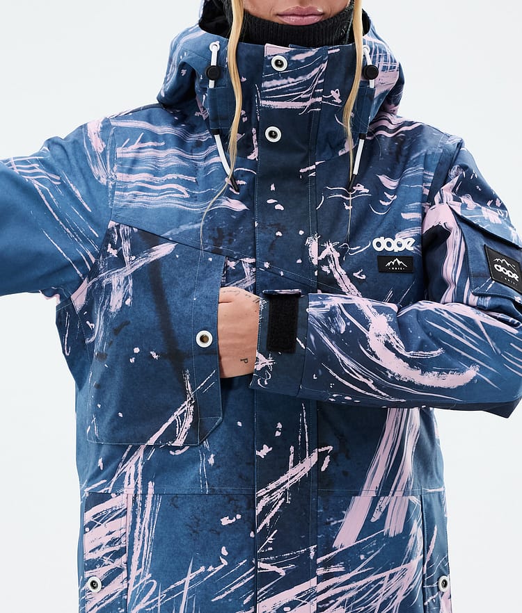 Dope Adept W Skidjacka Dam Carvings Pink, Bild 8 av 9