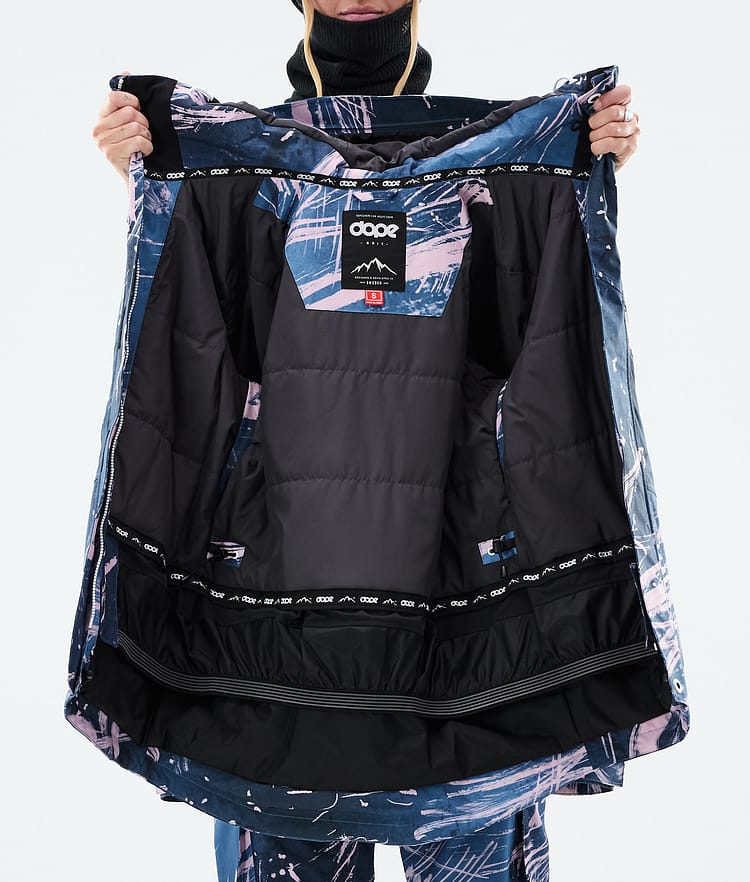 Dope Adept W Snowboardjacka Dam Carvings Pink, Bild 9 av 9