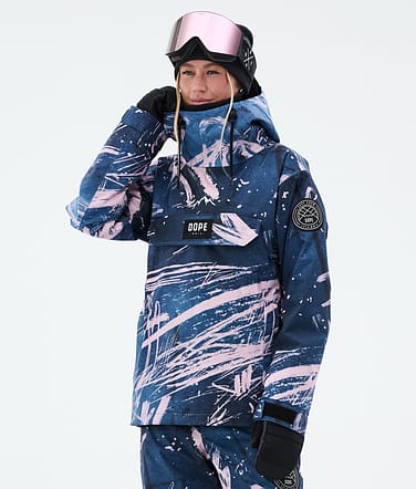 Dope Blizzard W Snowboardjacka Dam Carvings Pink